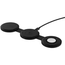 Беспроводное зарядное Satechi OntheGo 3-in-1 Charger ST-QTG31K (черный)