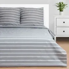Семейный комплект постельного белья Этель Gray stripes 6632214
