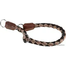 Ошейник-полуудавка Ferplast Twist CS18/60 75268417 (черный/коричневый)