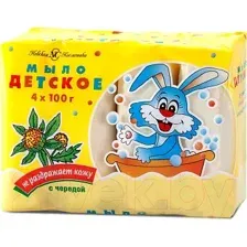 Мыло Невская косметика Детское с чередой 4х100 г