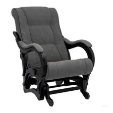 Кресло-качалка Сенатор (1кор) (Verona Antrazite Grey, Венге)