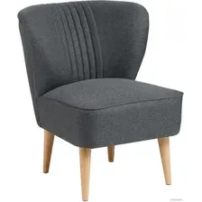 Интерьерное кресло Mio Tesoro Унельма (Twist 20 Dark Grey)