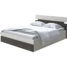 Кровать PROxSON Milton с ПМ 140x190 (дуб шамони светлый 124/дуб кантербери)