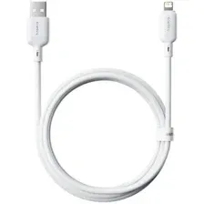 Кабель Baseus Silky Series Fast Charging Cable USB Type-A - Lightning (1 м, белый)