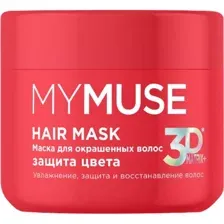 Маска для волос My Muse Защита цвета и увлажнение, 145050, 300 мл