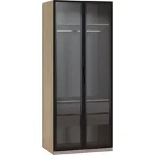 Шкаф-витрина Mobi Амьен 16.395 (плэйн/веллюто капучино AG 707 ПВХ)
