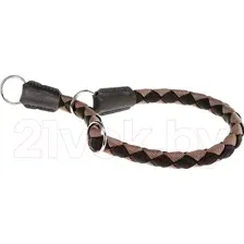 Ошейник-полуудавка Ferplast Twist CS18/50 / 75268317 (черный/коричневый)