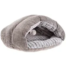 Домик Ferplast Tufli Cuscino с игрушкой 48 (серый)