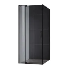 Душевой уголок Cezares SLIDER-AH-1-100-70/80-GRIGIO-NERO