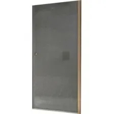 Душевая дверь MaybahGlass 80x198 MGD-807-2 (графитовое матовое стекло/бронзовый)
