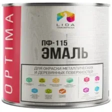 Эмаль LIDA Optima ПФ-115 20 кг (белый)