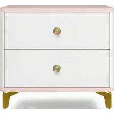 Тумба Shtabe Royal 5303 эко (зефир/золото/р.золото)