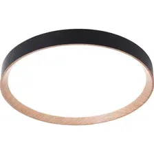 Припотолочная люстра Ambrella light Orbital FZ1326 BK/LWD (черный/светлое дерево)