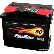Автомобильный аккумулятор FireBall 6CT-60 NR (60 Ач)