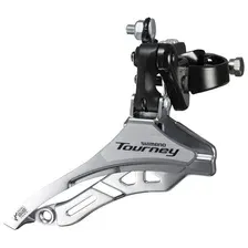 Переключатель передний Shimano Tourney TY300 3x6(7) нижняя тяга (хомут 31.8) 42T