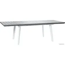 Садовый стол Keter Harmony Extendable (белый/капучино-коричневый)