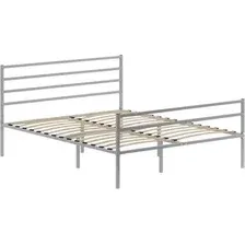 Кровать Домаклево Металика Г4+Г2 160х200 (серый)