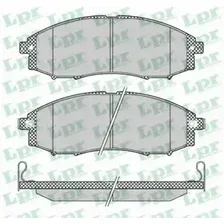 Тормозные колодки дисковые передняя ось LPR 05P1343
