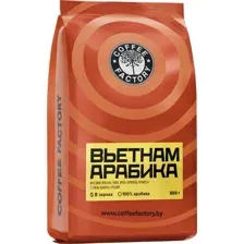 Кофе Coffee Factory Вьетнам Арабика зерновой 500 г