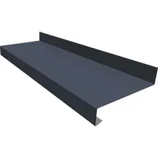 Отлив оконный Скайпрофиль 40x130x1500мм (RAL 7024 графит)