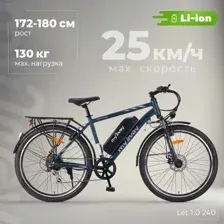Электровелосипед MyWay Let 1.0 240 Max 26 (19, мурена матовый)