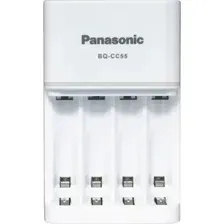 Зарядное устройство для аккумуляторов Panasonic Smart & Quick BQ-CC55E