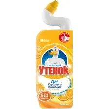 Средство для унитаза Туалетный Утенок Гель Цитрусовый 500 мл