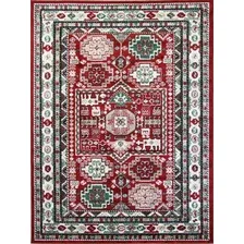 Ковер для жилой комнаты Merinos Darga F667-STAN-RED-CREAM (2x3)