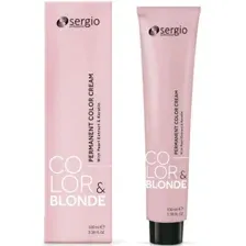 Крем-краска для волос Sergio Professional Color&amp;Blonde 6.3 темно-русый золотистый