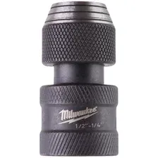 Переходник квадрат 1/2 на шестигранник 1/4 F MILWAUKEE