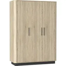 Шкаф распашной Олмеко Фиделия 76.09 (дуб сонома/белый/ПВХ дуб сонома светлый/Masa Decor дуб сонома)