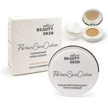 Beauty Skin Тональный крем-кушон, тон 01 бежевый