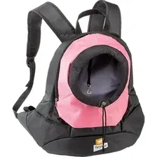 Рюкзак-переноска Ferplast Kangoo L 85748316 (черный/розовый)