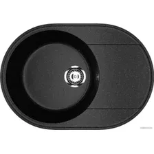 Кухонная мойка Practik PR-M 610-004 (черный оникс)