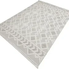 Ковер для детской Radjab Carpet Поло Прямоугольник EN 256 12456RK (0.8x1.5, Cream Beige)