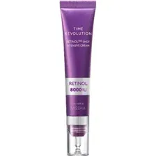 Крем для лица Missha Time Revolution Retinol 8000 Shot Intensive Cream, MS201627, 25 мл