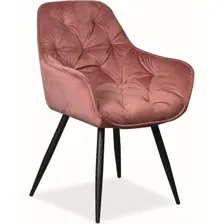стул кухонный Signal Cherry Velvet, античный розовый
