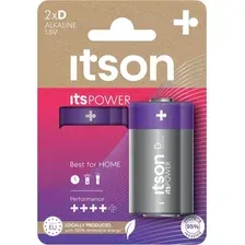 Батарейка Itson Power LR20 D Blister (2 шт.)