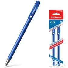 Набор гелевых ручек Erich Krause G-Soft синий 39519 (2 шт)