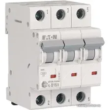 Выключатель автоматический Eaton HL-B163 3P 10A B 4.5кA 3M 194781