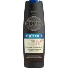 Гель для душа Витэкс For Men Aquatica Ледниковая Вода и Цитрус Юдзу 3в1 (400мл)