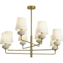 Подвесная люстра Freya Ceramics FR2029PL-08BS