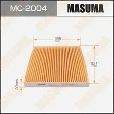 Салонный фильтр Masuma MC2004