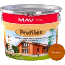 Защитно-декоративный состав MAV Profitex (3л, барбарис)
