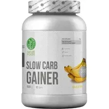 Гейнер Nature Foods Slow Carb Gainer Банан (1000г)