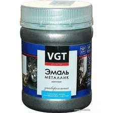 Эмаль VGT Универсальная Металлик ВД-АК-1179 230 г (серебристый)
