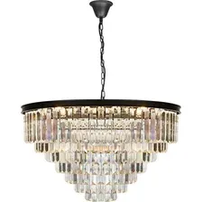 Подвесная люстра iLamp Triumph 6101-800 (черный)