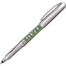 Маркер перманентный Centropen 1.0 мм 2670 0194 (серебристый)