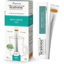 Зеленый чай Teatone Green Tea - Зеленый чай Мята 15 стиков