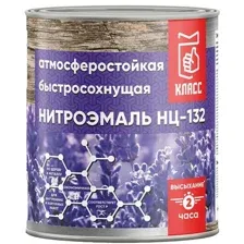 Эмаль Класс НЦ-132 1.7 кг (черный)